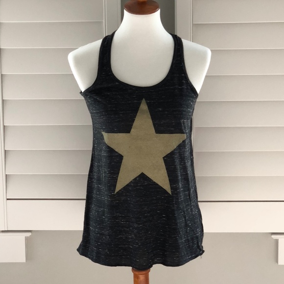 Star Black Gold Racerback Flowy Tank Size Small - Picture 4 of 13